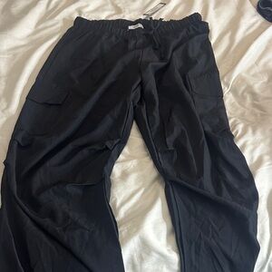 Black Cargo Pants